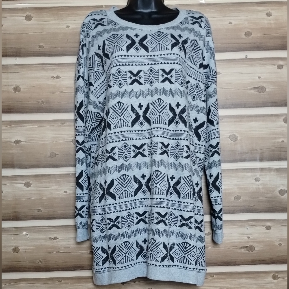 Chosse‎ 5 Ítems For $30 H&M women long slevee Sweater gray / black dress large